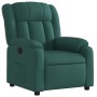 Sillón reclinable de tela verde oscuro by , Armchairs - Ref: Foro24-373580, Price: 205,93 €, Discount: %