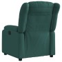 Sillón reclinable de tela verde oscuro by , Armchairs - Ref: Foro24-373580, Price: 205,93 €, Discount: %