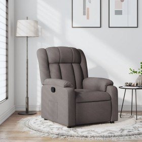 Sillón reclinable de tela gris taupe von , Sessel - Ref: Foro24-373582, Preis: 239,18 €, Rabatt: %