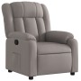 Sillón reclinable de tela gris taupe by , Armchairs - Ref: Foro24-373582, Price: 239,18 €, Discount: %
