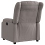 Sillón reclinable de tela gris taupe by , Armchairs - Ref: Foro24-373582, Price: 239,18 €, Discount: %