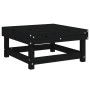 Taburete de jardín madera maciza de pino negro de , Sofás modulares de exterior - Ref: Foro24-825384, Precio: 61,63 €, Descue...
