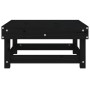Taburete de jardín madera maciza de pino negro de , Sofás modulares de exterior - Ref: Foro24-825384, Precio: 61,63 €, Descue...