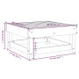 Taburete de jardín madera maciza de pino negro de , Sofás modulares de exterior - Ref: Foro24-825384, Precio: 61,63 €, Descue...