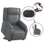 Sillón reclinable elevable cuero artificial gris by , Armchairs - Ref: Foro24-3205153, Price: 314,77 €, Discount: %