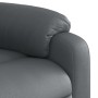 Sillón reclinable elevable cuero artificial gris by , Armchairs - Ref: Foro24-3205153, Price: 314,77 €, Discount: %