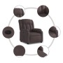 Sillón reclinable eléctrico tela marrón oscuro von , Sessel - Ref: Foro24-3205297, Preis: 267,97 €, Rabatt: %