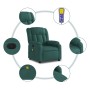 Sillón reclinable de masaje eléctrico tela verde oscuro von , Sessel - Ref: Foro24-3205310, Preis: 294,25 €, Rabatt: %