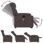 Silla de masaje reclinable de pie de tela marrón oscuro von , Sessel - Ref: Foro24-3205333, Preis: 298,99 €, Rabatt: %