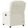Sillón reclinable de masaje eléctrico terciopelo color crema by , Armchairs - Ref: Foro24-3204298, Price: 286,37 €, Discount: %