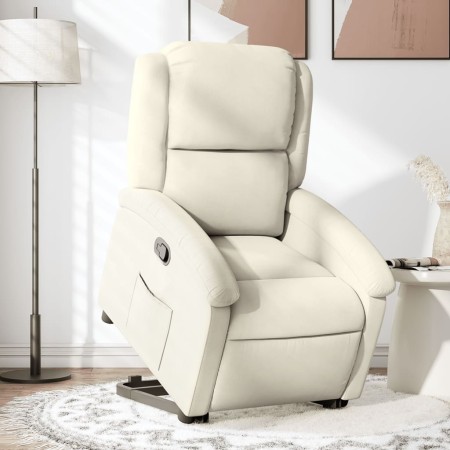 Sillón reclinable elevable terciopelo crema von , Sessel - Ref: Foro24-3204309, Preis: 289,03 €, Rabatt: %