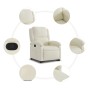 Sillón reclinable elevable terciopelo crema von , Sessel - Ref: Foro24-3204309, Preis: 289,03 €, Rabatt: %