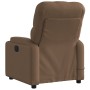 Sillón reclinable de masaje eléctrico tela marrón by , Armchairs - Ref: Foro24-3204702, Price: 283,44 €, Discount: %