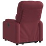 Sillón eléctrico reclinable elevable de tela rojo tinto de , Sillones - Ref: Foro24-3204737, Precio: 311,10 €, Descuento: %