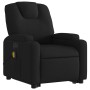 Sillón de masaje eléctrico reclinable elevable tela negro by , Armchairs - Ref: Foro24-3204406, Price: 356,95 €, Discount: %