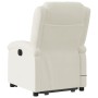 Sillón reclinable de masaje eléctrico elevable terciopelo crema by , Armchairs - Ref: Foro24-3204342, Price: 346,86 €, Discou...