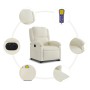 Sillón reclinable de masaje eléctrico elevable terciopelo crema by , Armchairs - Ref: Foro24-3204342, Price: 346,86 €, Discou...