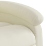 Sillón reclinable de masaje eléctrico elevable terciopelo crema by , Armchairs - Ref: Foro24-3204342, Price: 346,86 €, Discou...
