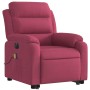 Sillón de masaje reclinable elevable terciopelo rojo tinto von , Sessel - Ref: Foro24-3205130, Preis: 381,71 €, Rabatt: %