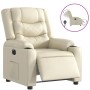 Sillón reclinable eléctrico de cuero sintético crema von , Sessel - Ref: Foro24-3206544, Preis: 300,07 €, Rabatt: %