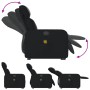 Sillón de masaje elevable eléctrico cuero sintético negro by , Armchairs - Ref: Foro24-3206770, Price: 336,45 €, Discount: %