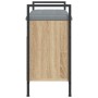 Banco zapatero madera de ingeniería roble Sonoma 65,5x32x57,5cm von , Bänke für Hallen und Lager - Ref: Foro24-835203, Preis:...