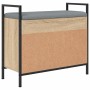 Banco zapatero madera de ingeniería roble Sonoma 65,5x32x57,5cm von , Bänke für Hallen und Lager - Ref: Foro24-835203, Preis:...
