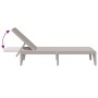 Tumbona de PP capuchino 186x60x29 cm von , Liegen - Ref: Foro24-364216, Preis: 114,56 €, Rabatt: %