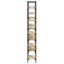 Estantería de madera ingeniería roble Sonoma 155,5x24x166,5 cm von , Bücherregale und Regale - Ref: Foro24-838859, Preis: 98,...