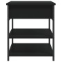 Banco zapatero madera de ingeniería negro 70x42,5x50 cm by , Benches for halls and storage - Ref: Foro24-839028, Price: 68,68...