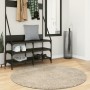 Alfombra pelo largo aspecto brillante ISTAN beige Ø 120 cm de , Alfombras - Ref: Foro24-375659, Precio: 38,68 €, Descuento: %