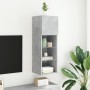 Mueble para TV con luces LED gris hormigón 30,5x30x90 cm von , TV-Möbel - Ref: Foro24-837007, Preis: 57,09 €, Rabatt: %