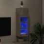 Mueble para TV con luces LED gris hormigón 30,5x30x90 cm von , TV-Möbel - Ref: Foro24-837007, Preis: 57,09 €, Rabatt: %