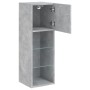 Mueble para TV con luces LED gris hormigón 30,5x30x90 cm von , TV-Möbel - Ref: Foro24-837007, Preis: 57,09 €, Rabatt: %