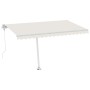 Toldo de pie automático crema 450x300 cm by vidaXL, Awnings - Ref: Foro24-3069567, Price: 585,71 €, Discount: %