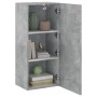 Mueble TV de pared madera ingeniería gris hormigón 40,5x30x90cm von , TV-Möbel - Ref: Foro24-836927, Preis: 65,15 €, Rabatt: %