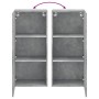 Mueble TV de pared madera ingeniería gris hormigón 40,5x30x90cm von , TV-Möbel - Ref: Foro24-836927, Preis: 65,15 €, Rabatt: %