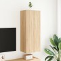 Mueble TV de pared madera ingeniería roble Sonoma 40,5x30x102cm by , TV Furniture - Ref: Foro24-836933, Price: 60,35 €, Disco...