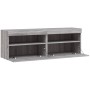 Muebles TV de pared con luces LED 2 uds gris Sonoma 60x30x40 cm von , TV-Möbel - Ref: Foro24-837194, Preis: 100,30 €, Rabatt: %