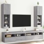 Muebles de TV con luces LED 2 uds gris Sonoma 30,5x30x102 cm von , TV-Möbel - Ref: Foro24-837026, Preis: 121,16 €, Rabatt: %