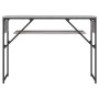 Mesa consola estante madera ingeniería Sonoma gris 105x30x75 cm by , Side tables - Ref: Foro24-837795, Price: 44,04 €, Discou...