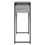 Mesa consola estante madera ingeniería Sonoma gris 105x30x75 cm by , Side tables - Ref: Foro24-837795, Price: 44,04 €, Discou...
