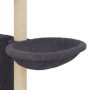 Rascador para gatos con postes de sisal gris oscuro 131 cm von , Katzenmöbel - Ref: Foro24-172129, Preis: 60,96 €, Rabatt: %