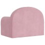 Sofá para niños felpa suave rosa by , Baby and Toddler Furniture - Ref: Foro24-357009, Price: 47,96 €, Discount: %