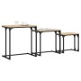 Mesas de centro apilables 3 pzas madera ingeniería roble Sonoma von , Couchtisch - Ref: Foro24-837818, Preis: 51,75 €, Rabatt: %