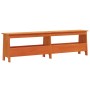 Banco de recibidor madera maciza pino marrón cera 160x28x45 cm von , Bänke für Hallen und Lager - Ref: Foro24-837381, Preis: ...