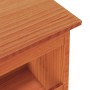 Banco de recibidor madera maciza pino marrón cera 160x28x45 cm von , Bänke für Hallen und Lager - Ref: Foro24-837381, Preis: ...