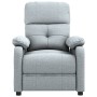 Sillón reclinable de tela gris claro de , Sillones - Ref: Foro24-348275, Precio: 175,76 €, Descuento: %