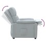 Sillón reclinable de tela gris claro de , Sillones - Ref: Foro24-348275, Precio: 175,76 €, Descuento: %