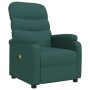 Sillón de masaje eléctrico tela verde oscuro by , Electric massage chairs - Ref: Foro24-348305, Price: 241,56 €, Discount: %